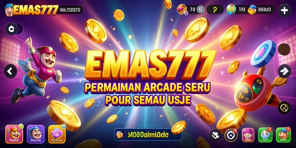 Tampilan gameplay seru EMAS777 dalam aksi penuh warna.