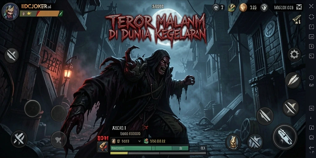 Gameplay IDCJOKER yang mencekam di dunia horor.