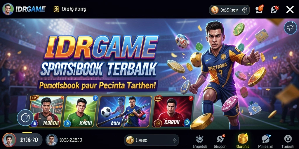 Tampilan menarik dari gameplay Sportsbook IDRGAME.
