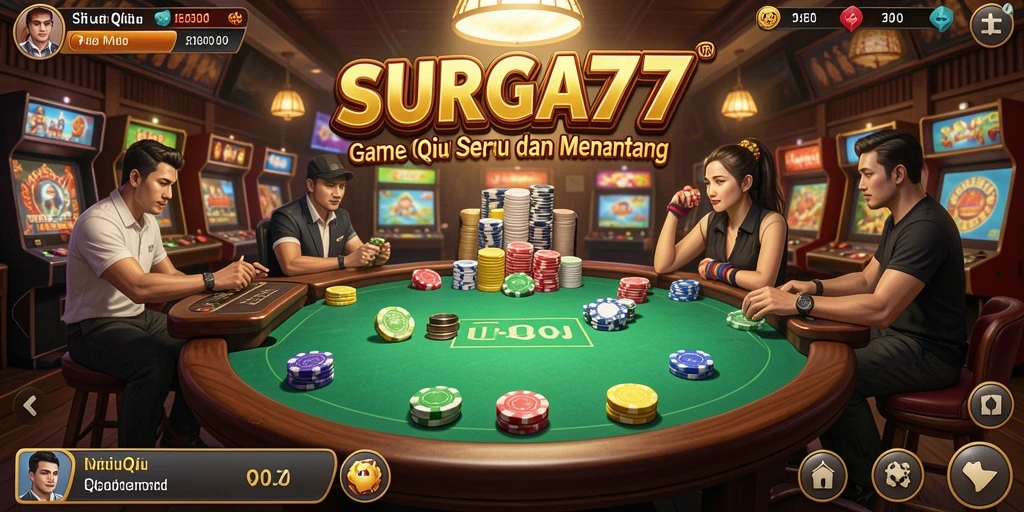 Cuplikan gameplay SURGA77 yang seru dan menegangkan.